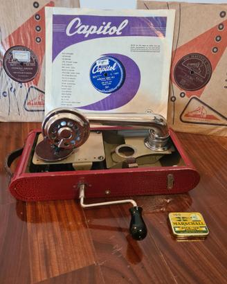 Grammofono portatile THORENS EXCELDA – 1930