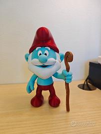 Grande puffo con Bastone - smurfs - collezionismo