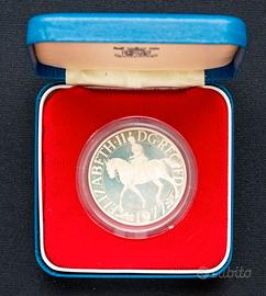 Gran Bretagna 25 nuovi Pence 1977 Silver Jubilee