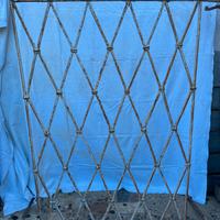 grata d'epoca in ferro forgiato 