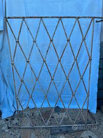 grata d'epoca in ferro forgiato 