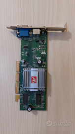 Scheda Grafica 8X ATI Radeon 9200, 128 MB