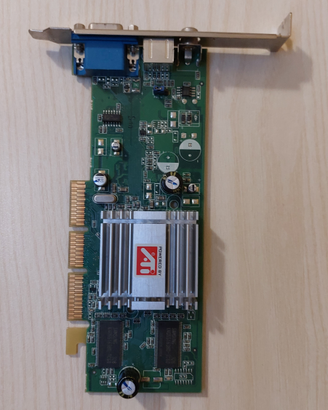 Scheda Grafica 8X ATI Radeon 9200, 128 MB