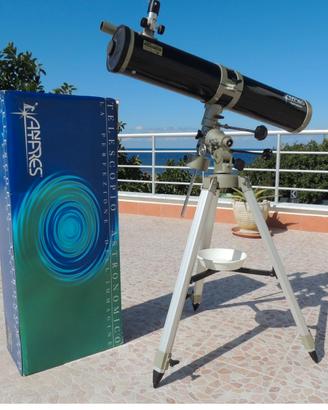Telescopio riflettore Antares Supersaturno 114/900
