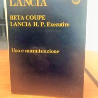 LIBRETTO USO E MANUTENZIONE LANCIA BETA COUPÉ H.P.