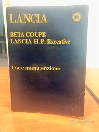 LIBRETTO USO E MANUTENZIONE LANCIA BETA COUPÉ H.P.