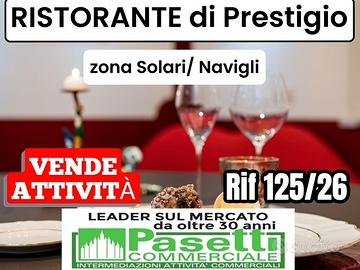 RISTORANTE in zona Navigli/Solari