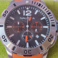 Orologio cronografo Nautica 100 m. corona a vite