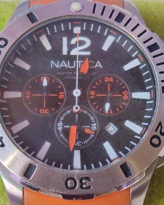 Orologio cronografo Nautica 100 m. corona a vite