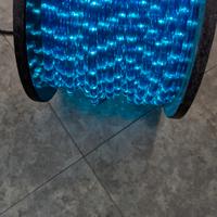 Tubo Luminoso Led blu Decori Natale 