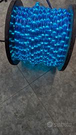 Tubo Luminoso Led blu Decori Natale 