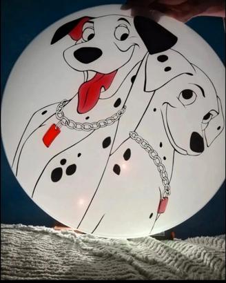 Plafoniera Peggy e Pongo diametro curvato cm 43