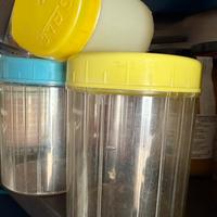 Barattoli cucina plastica anni 70