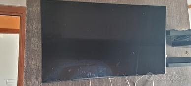 samsung tv 55" 8k rotta per pezzi di ricambio 
