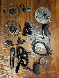 Gruppo bici completo SRAM Apex 11v+FSA+TRP+Shimano