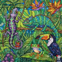 Poster su carta black back senza telaio 60x60