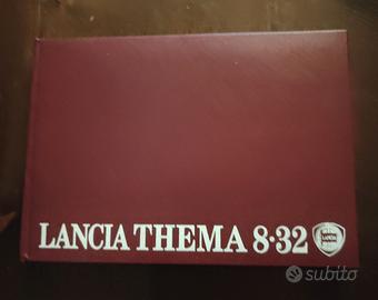 Lancia Thema 8.32 – Libretto Uso e Manutenzione Or