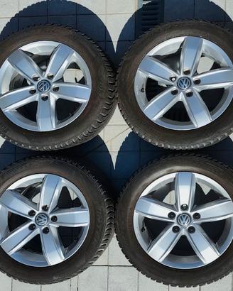 4 Cerchi VW 16" ET48 + Pirelli Invernali