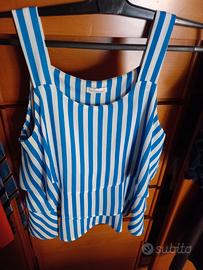 blusa con bretelline 16 anni