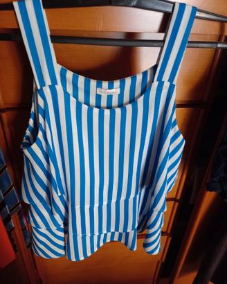 blusa con bretelline 16 anni
