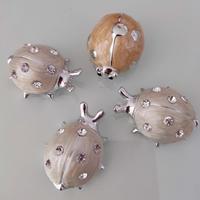 quattro coccinelle in resina Argenta 