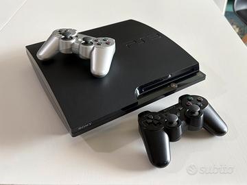 PlayStation 3 Slim 250GB + Scatola + 2 DualShock 3