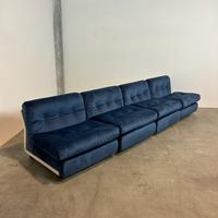 Poltrone amanta di Mario Bellini B&B rifoderate