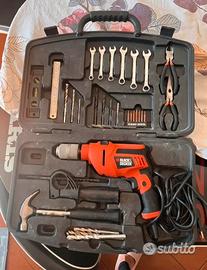 🔧 Trapano a percussione Black & Decker KR55CRE