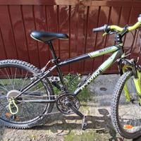 Bici bicicletta  MTB btwin 24" decathlon