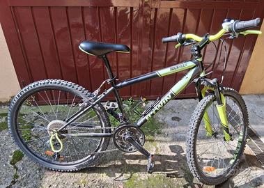 Bici bicicletta  MTB btwin 24" decathlon