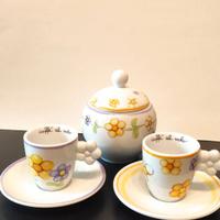 Set due tazzine e zuccheriera Thun