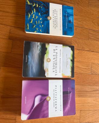 3 libri houllebecq nuovi da libreria