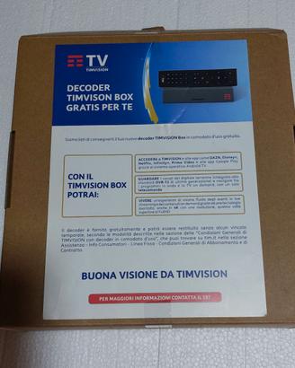 Decoder Timvision Box