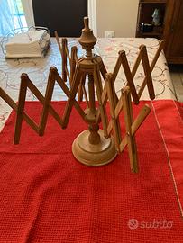 Arcolaio dipanatore per filato in legno anni 50/60