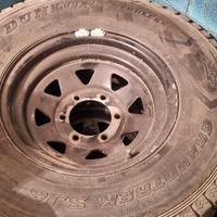 4 ruote complete mitsubishi pajero