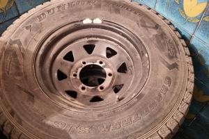 4 ruote complete mitsubishi pajero
