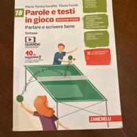Testi scolastici PAROLE E TESTI IN GIOCO