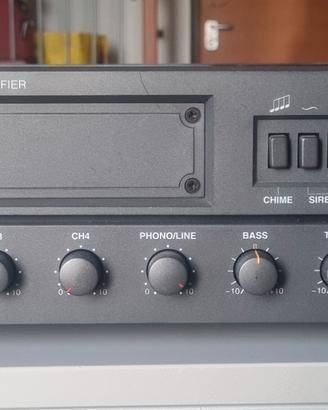 Monacor Pa-1200 amplificatore mixer PA