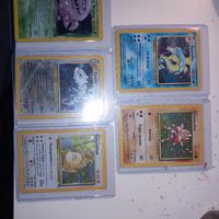 lotto carte pokemon set base old