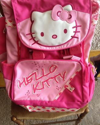 Zaino scuola Hello Kitty rosa