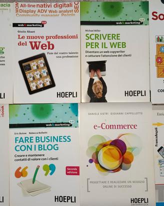 Libri Web Marketing, WordPress, Joomla, e-Commerce