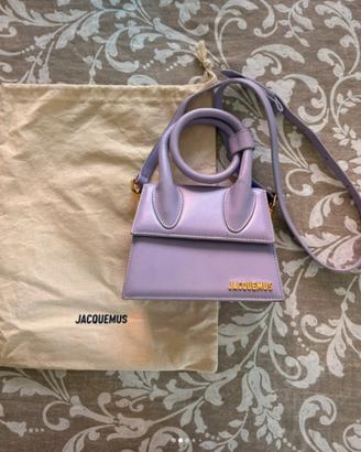 Borsa jacquemus le chiquito lilla