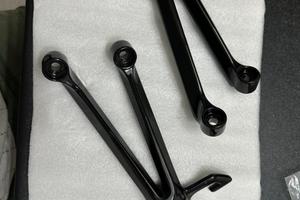 Pedane scarico basso Triumph Speed triple 1050