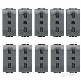 Kit 10 Prese BTicino L4180 Living International