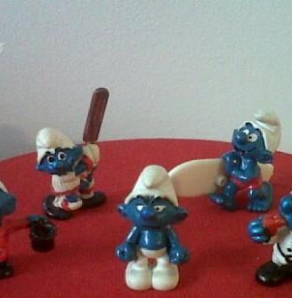 Puffi oggetti vari originali anni '80