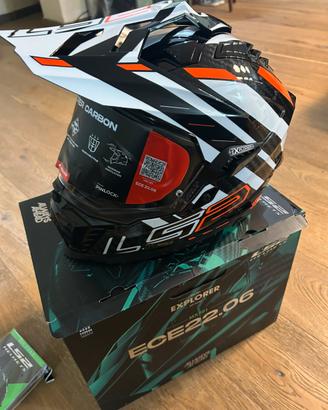 Casco adventure ls2 full carbon