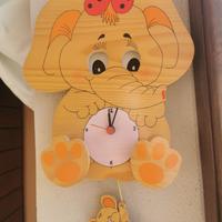 Orologio a pendolo camera bimbi movimento occhi