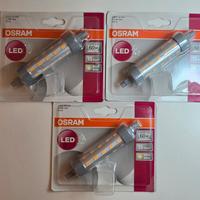 n.3 lampadine LED R7S 118mm a bulbo OSRAM