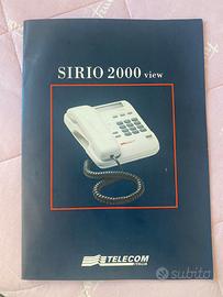 Manuale Sirio 2000 view - Telecom Italia