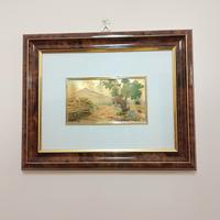 Quadro Vintage Paesaggistico